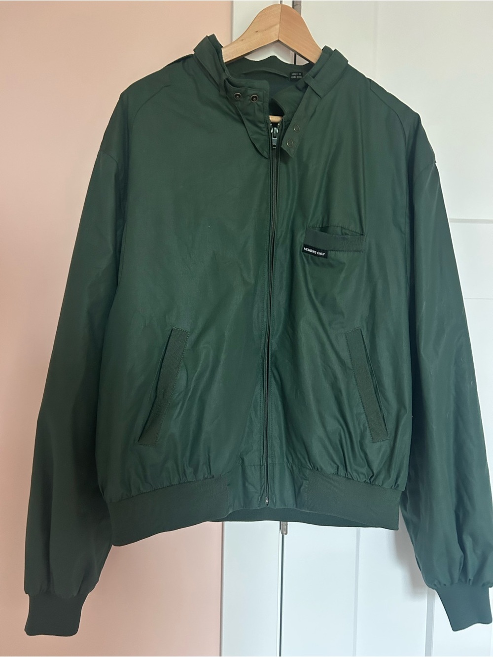 Members Only Forest Green jacket size 46